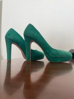 Schicke grüne Pumps mit Plateau 👠 Gr. 39 CHF 25