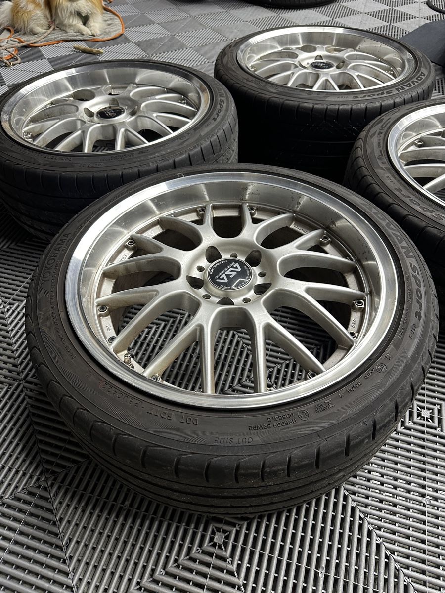 Bbs Felgen: ASA AR1 8x18 ET35 5x114.3 – Gebraucht aus Einsiedeln von Silver.A 3