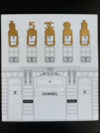 100% Chanel Limited Edition Complimentary Golden Clip