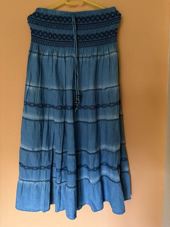 Maxi Sommerrock Gr. L/XL luftig. Gute Zustand!
