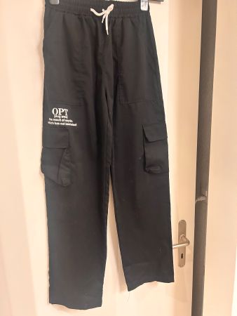 Jungen Cargohose schwarz Grösse 164 neuwertig