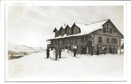 Rigi-Scheidegg (LU) Kurhaus Burggeist - Wintersport - 1951