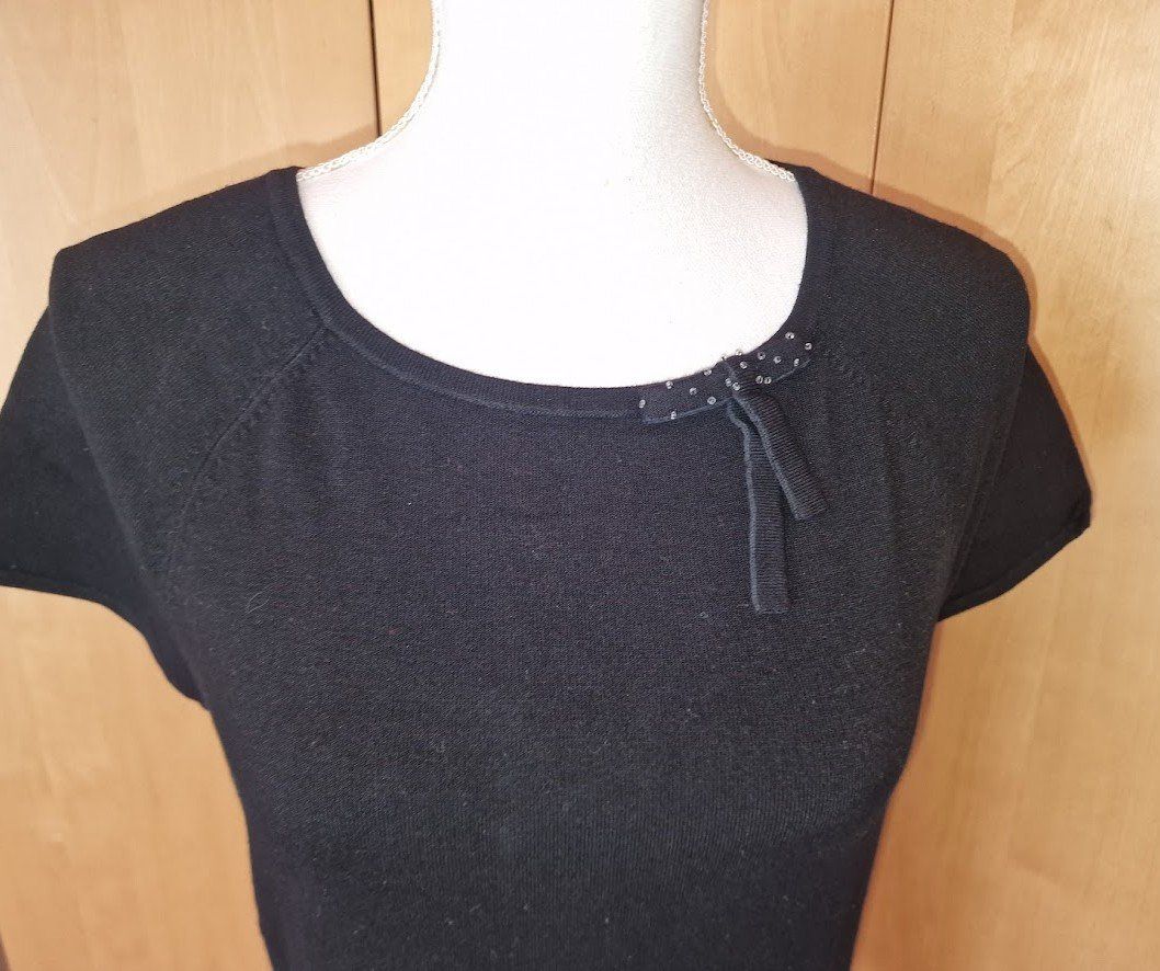 Maglioni & Felpe: ❣️FEINSTRICK PULLOVER SCHWARZ, GR. 40, KURZARM, 77% RAYON – Nuovo (secondo la descrizione) da Schönengrund venduto da cuishla 2