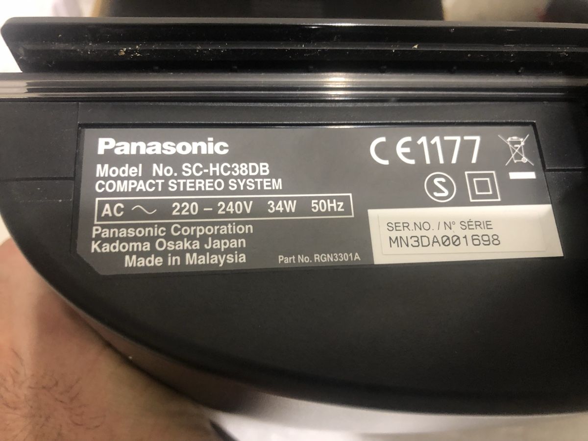 Panasonic Lettore multimediale & Streamer: Panasonic sc-hc38db ,Radio dab+,,ipod,usb,bluetooth – Usato da Biel-Bienne venduto da alos07 3