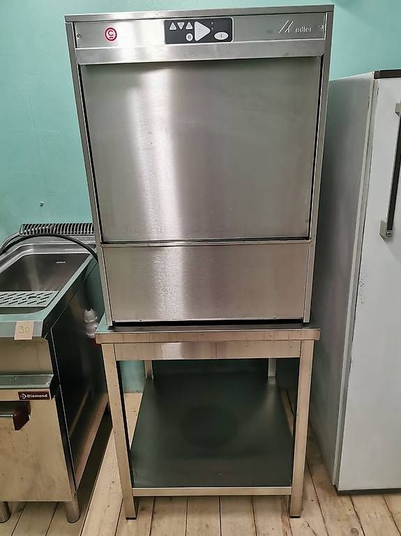 Lavastoviglie: Lave-vaisselle professionnel ADLER, avec table inox. – Usato da St-Aubin FR venduto da sme_nw6w