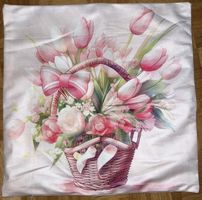 Dekokissen, Kissenhülle, Blumen, Frühling 🌸💐