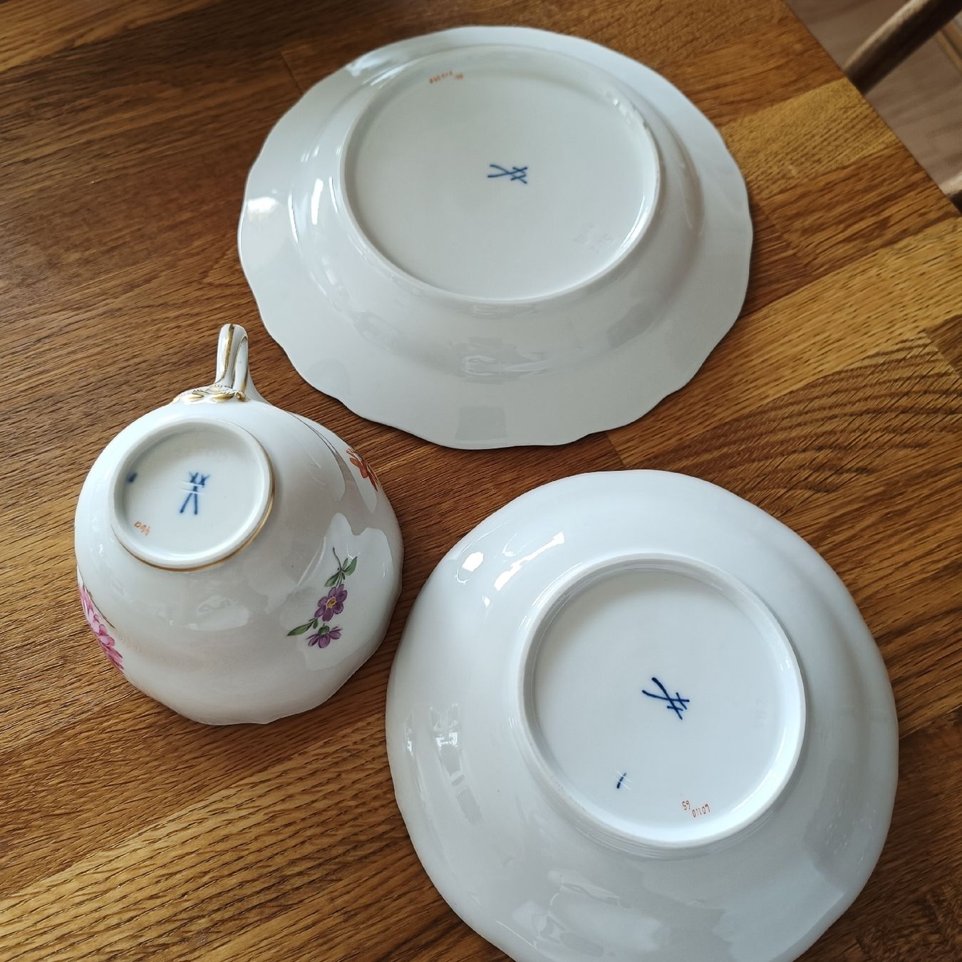 Set di piatti: Meissen Sammeltasse mit Teller – Nuovo (secondo la descrizione) da Worb venduto da aljady 3