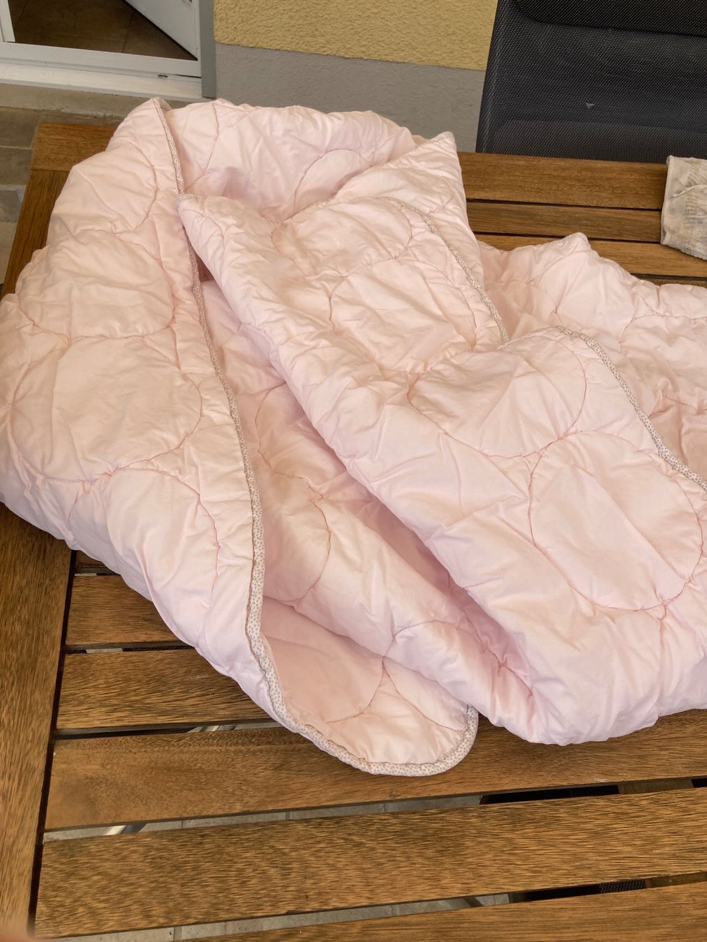 Coperte: Kinderdecke/ Duvet, rosa – Usato da Gelterkinden venduto da froggy80