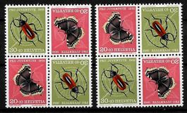 1953, Z41I+Z41II**, 2 Viererblocks Pro Juv. postfr. (15271)