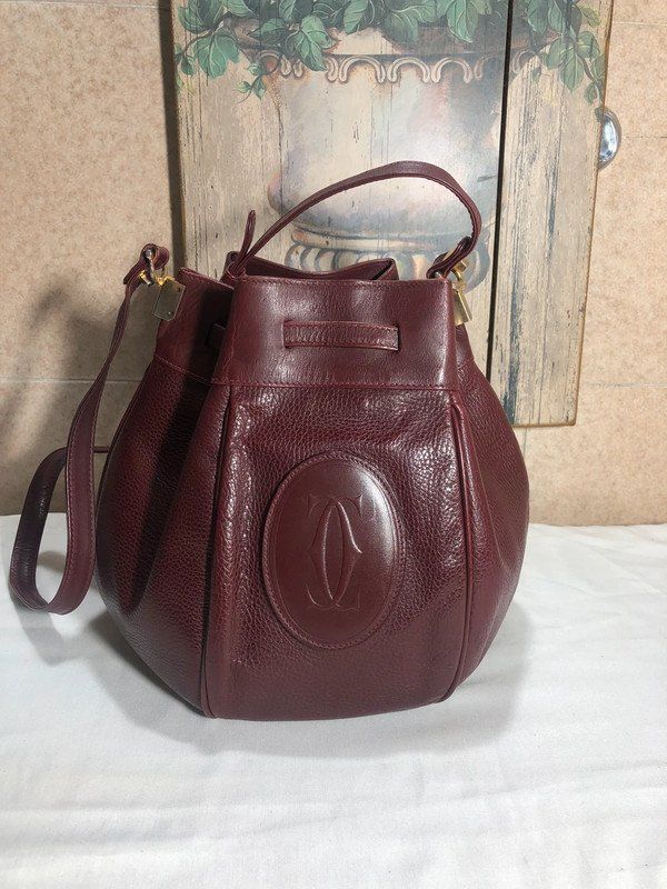 Cartier Borse da donna: Cartier Bag Bordeaux – Usato da Ruvigliana venduto da princesse10 2