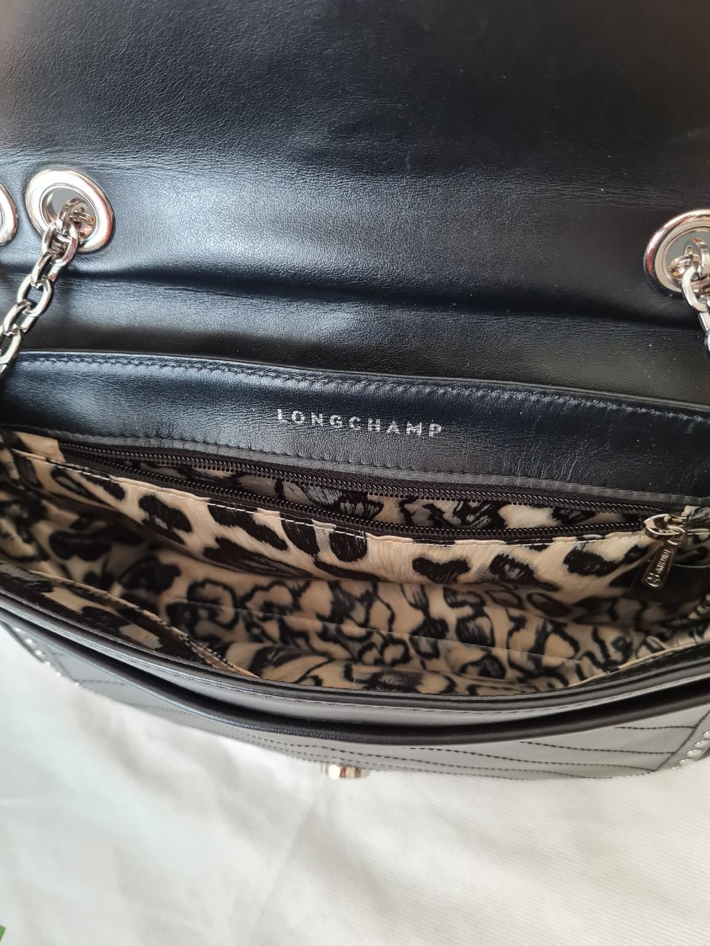Longchamp Sacs femmes: Sac Longchamp amazone cuir noir – D'occasion à Payerne par wardi11 2
