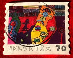 CH Briefmarken Vollstempel   