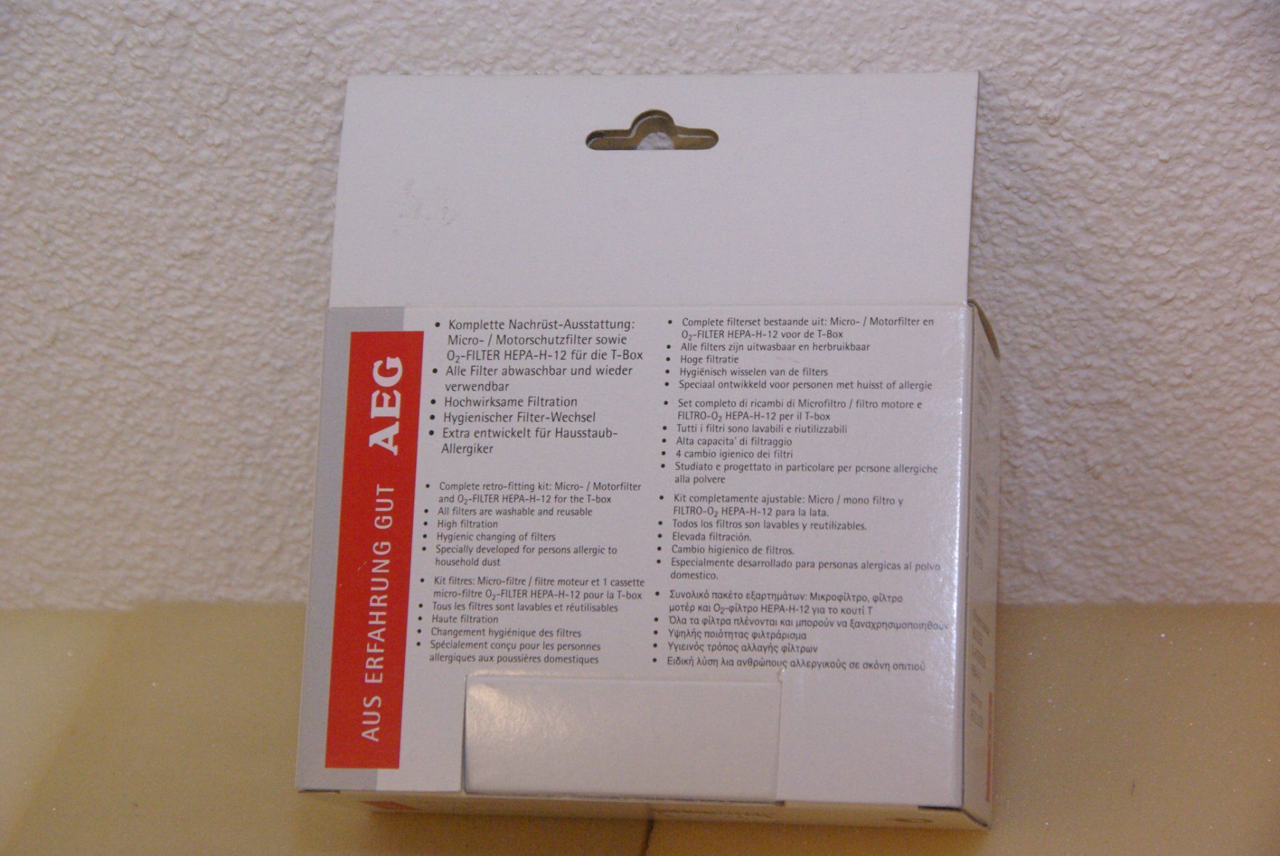 Altro per la casa: AEG Original Filter O2 Filter System – Nuovo e nell'imballaggio originale da Herisau venduto da Cevianer1844 3