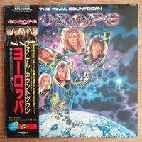 Europe ‎– The Final Countdown LP JAPAN-1986 1st PRESS VG+++