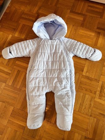 Jacadi baby quilted snowsuit