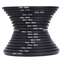 Premium Objektiv Filterring Adapter Set 37–82 mm | 18-teilig