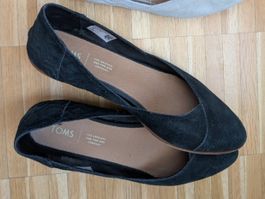 TOMS Ballerinas Gr 38 schwarz