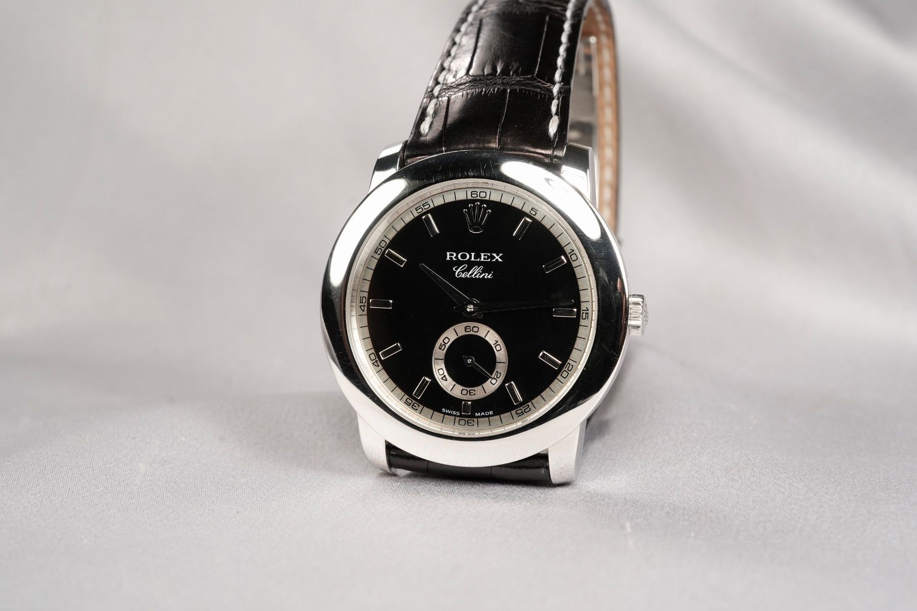 Rolex Orologi: Rolex Cellini Ref. 5241 Platinum 950 Full Set – Usato da Morcote venduto da chronoservice 3