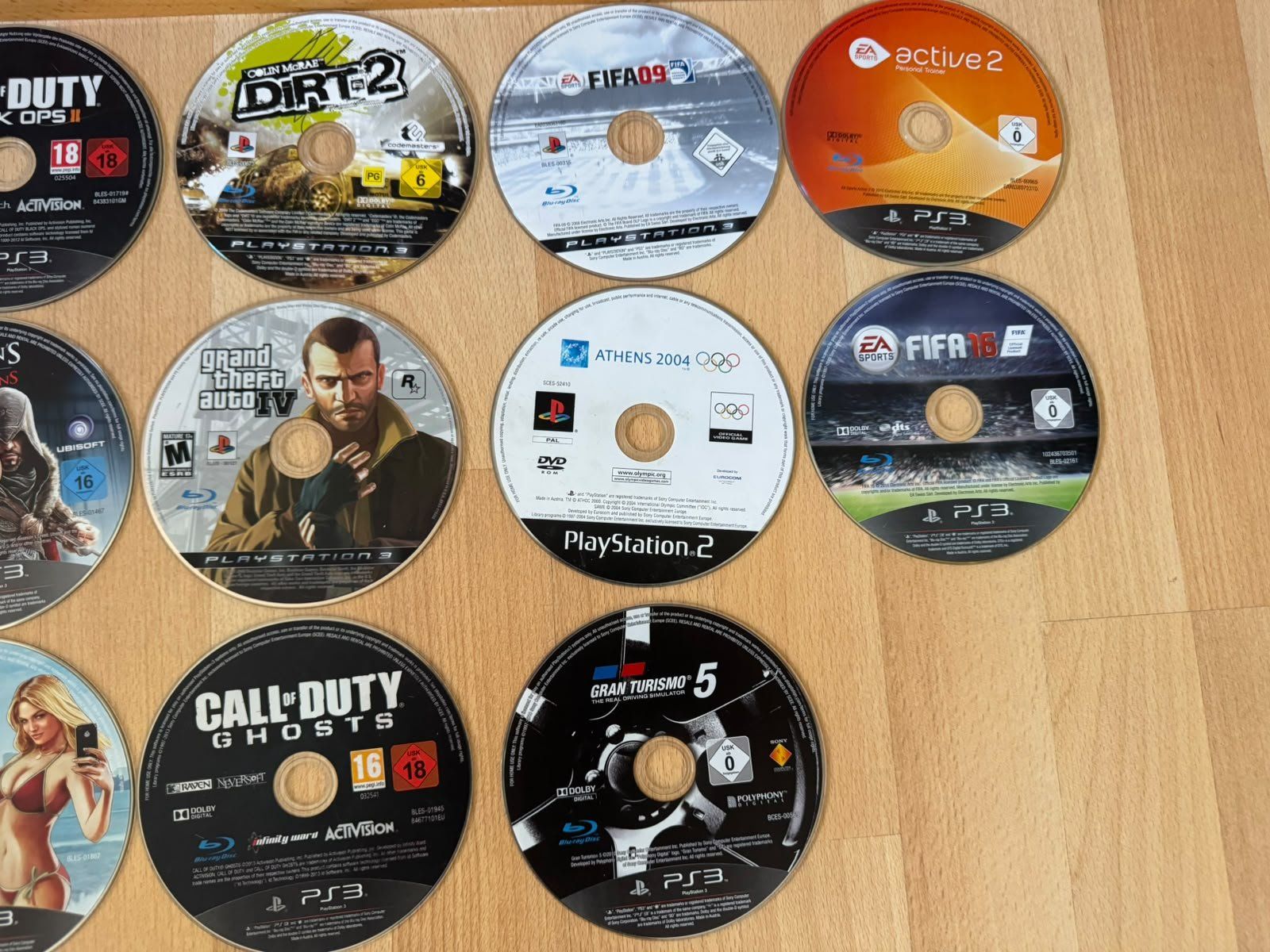 Giochi: lot disque jeux ps2 et ps3 – Usato da Martigny venduto da Piepie77zoo 2