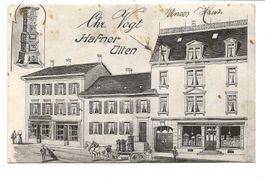 Olten (SO) Hafner - Ofenbauer - Laden - Fuhrwerk - um 1910