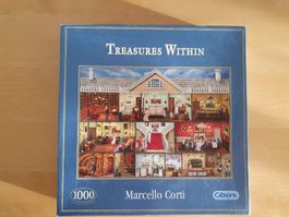 Puzzle Gibsons Treasures Within 1000 Teile
