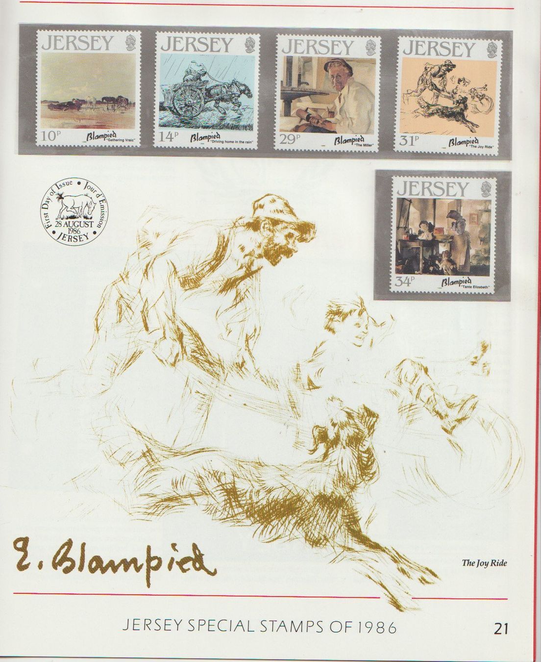 Alle Briefmarken: Jersey 1986 - Superbe État – Neu und originalverpackt aus Crans-Montana von kira56 6