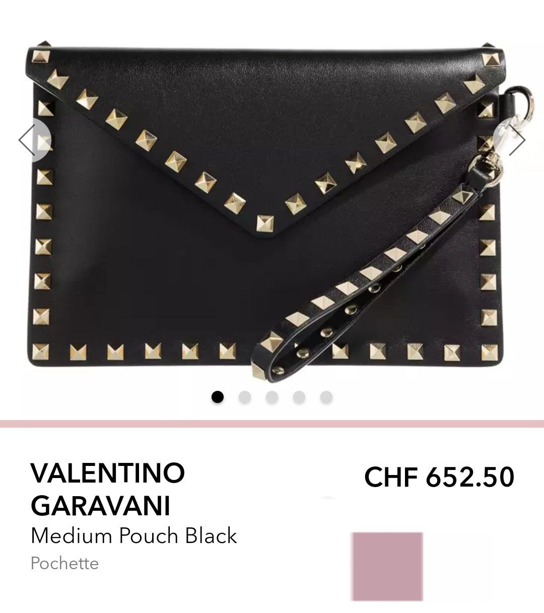 Valentino Taschen für Damen: Valentino Garavani  Clutch Medium Leather Black – Neu und originalverpackt aus Wetzikon ZH von sane1972 6