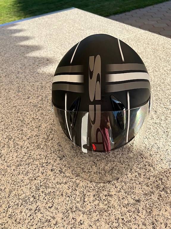 Caschi & visiere: Damen Jethelm IXS, Grösse M, casque pour dames M – Usato da gals venduto da fido56 4