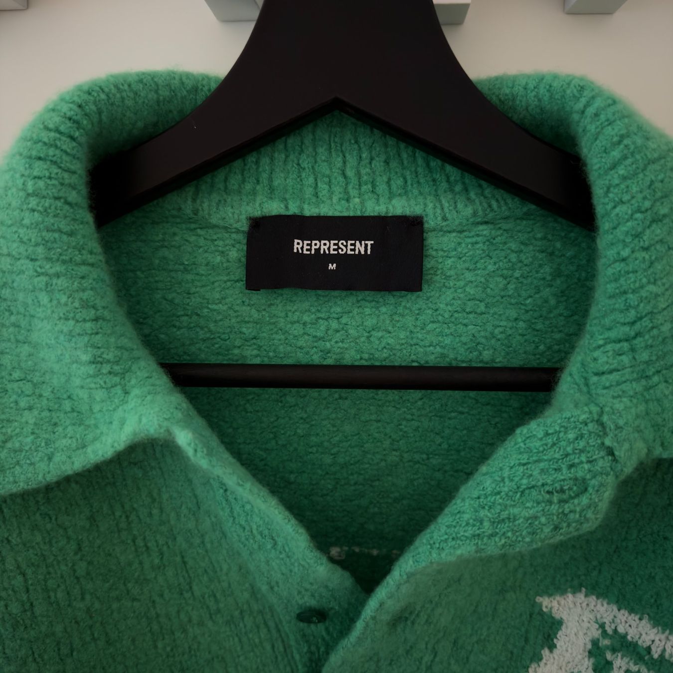 Represent Maglioni & Felpe: Pull Represent Initial Boucle Polo Island Green – Nuovo (secondo la descrizione) da Vevey venduto da diogodasilva_ 1