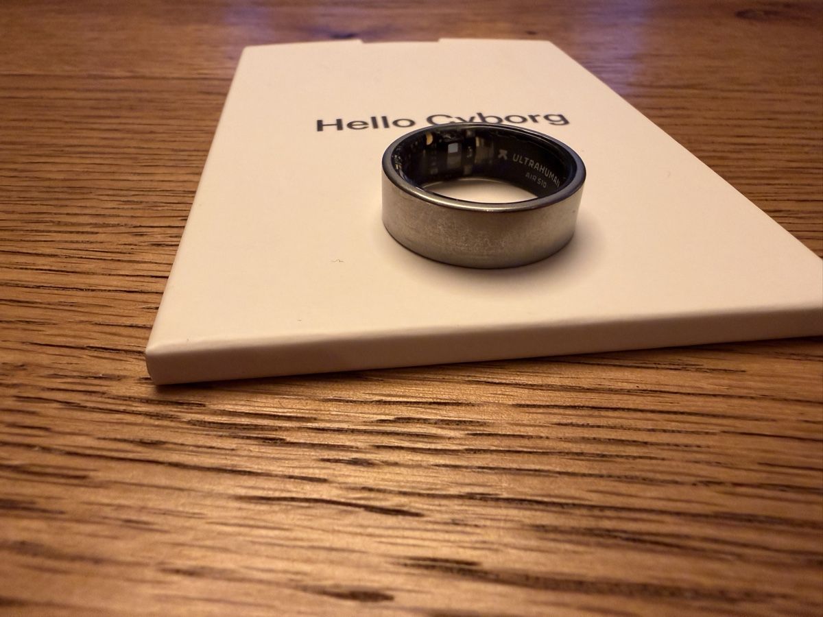 Anelli: Ultrahuman Air Ring Raw Titanium – Usato da Oberkirch LU venduto da Ricakku 4