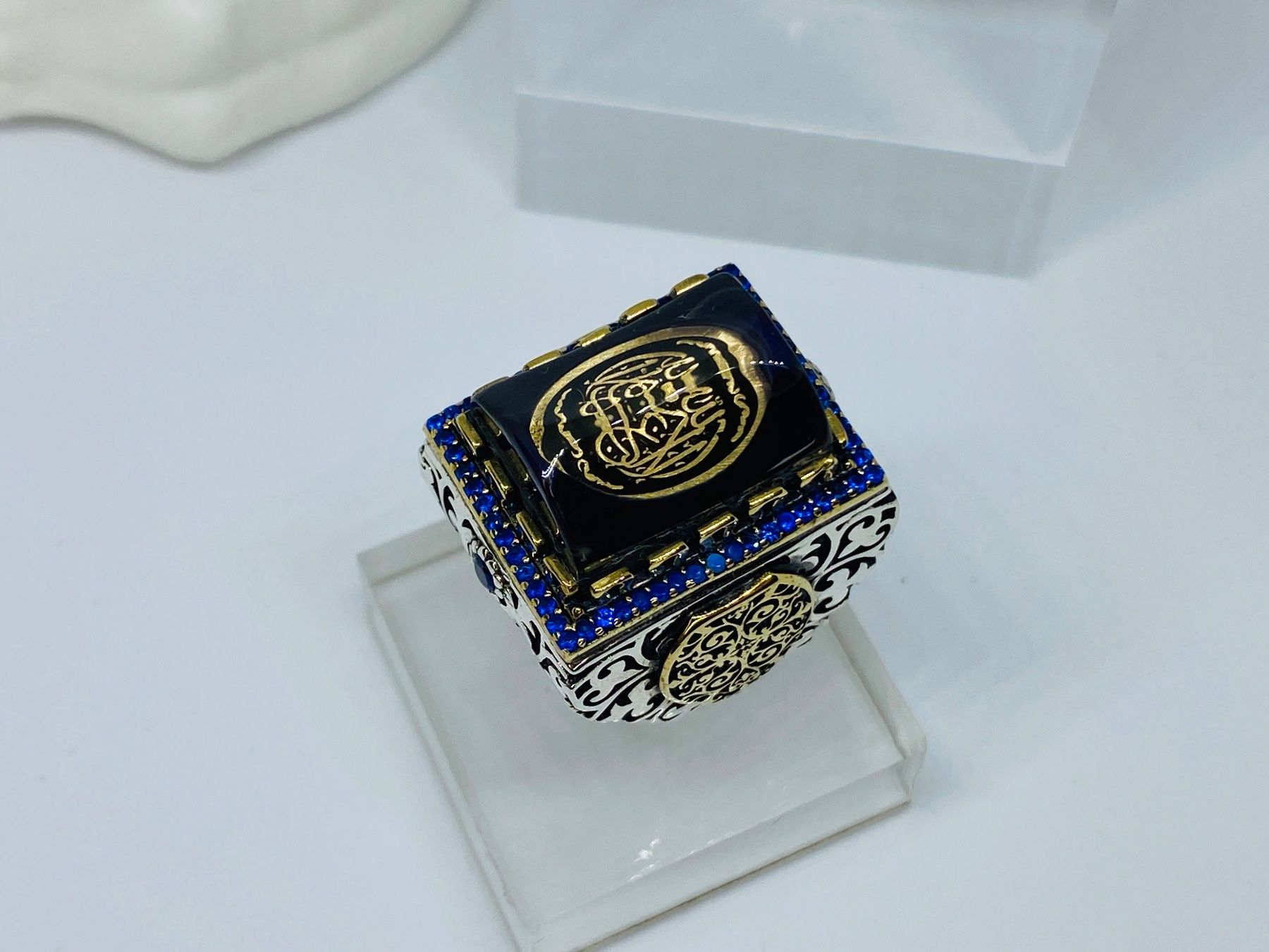 Anelli: Islamischer Ring aus 925 er Silber – Nuovo e nell'imballaggio originale da Windisch venduto da Zeta2018 3