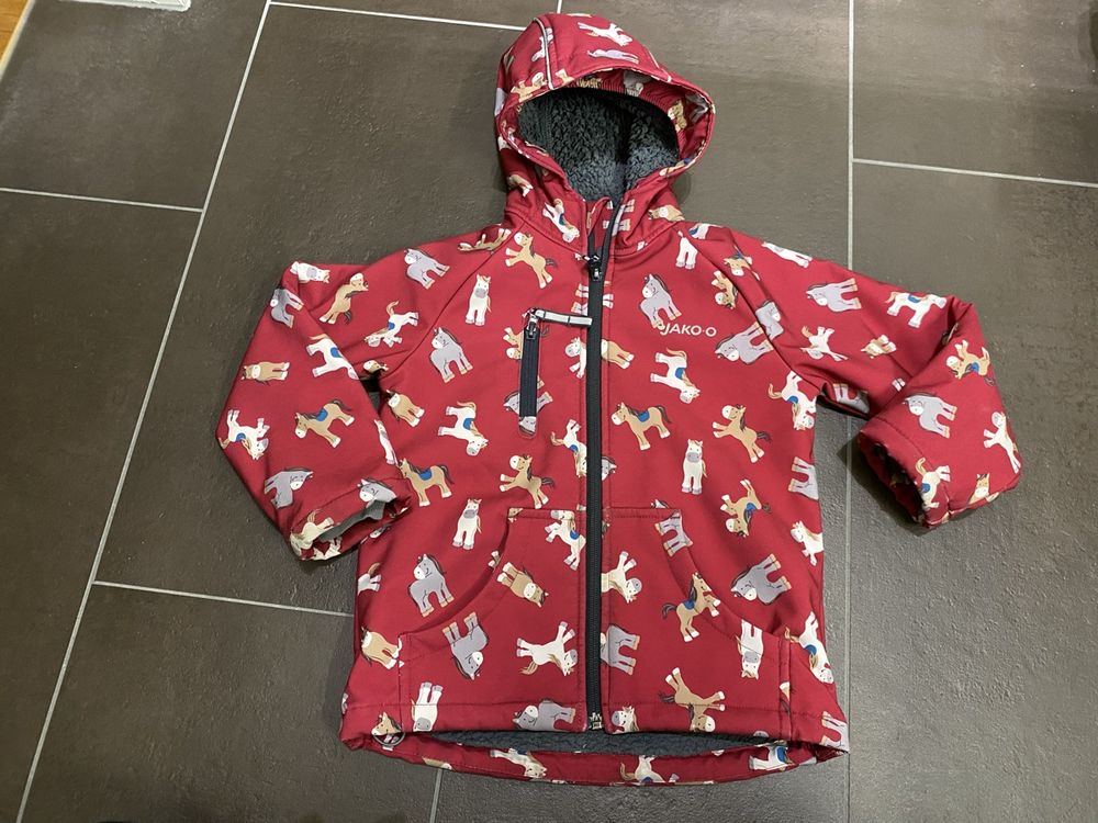 Jako-o Softshell-Jacke Grösse 104/110 (Gebraucht) in
