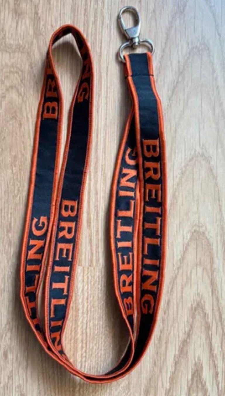Breitling Schlüsselanhänger & - bänder: Breitling Schlüsselanhänger Schwarz Orange – Neu (gemäss Beschreibung) aus Bettlach von val_95hq