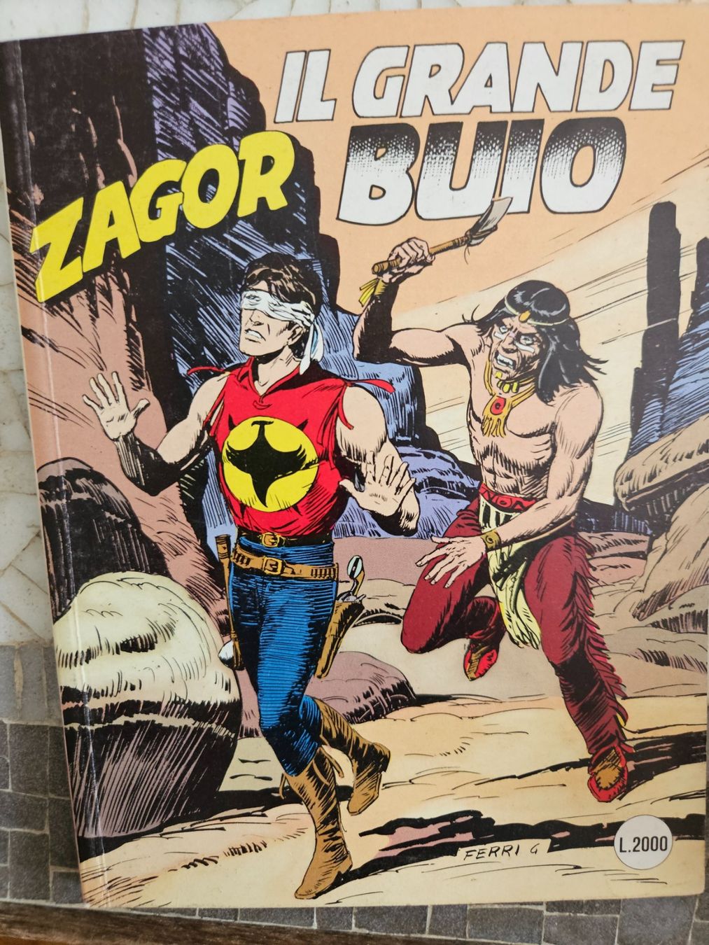 Fumetti: Zagor, il grande buio – Usato da Zürich venduto da lorenzo167