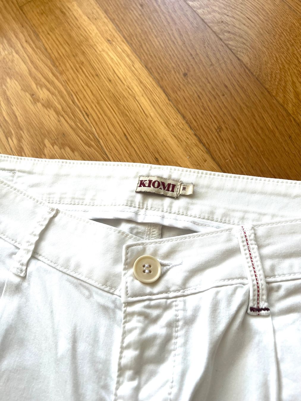 Hosen: Baumwolle SommerHose , weiss, Grösse 38 – Gebraucht aus Ebikon von happynat 2