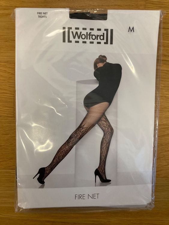 Wolford Fire Net Tights M black Kaufen auf Ricardo