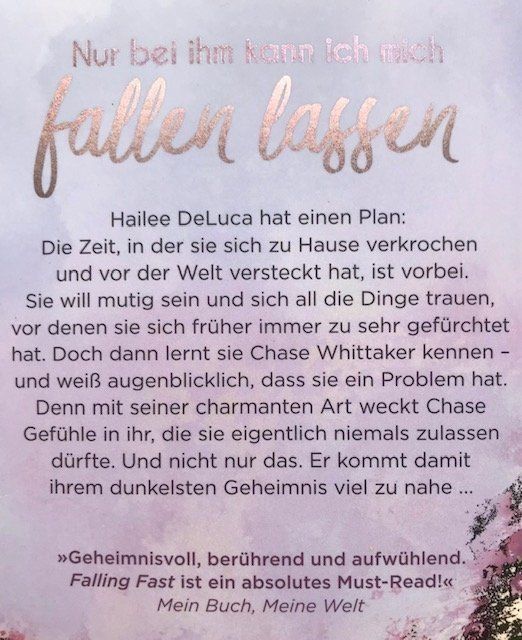 Libri: Falling fas von Bianca Iosivoni – Usato da Zürich venduto da popcorn67 2