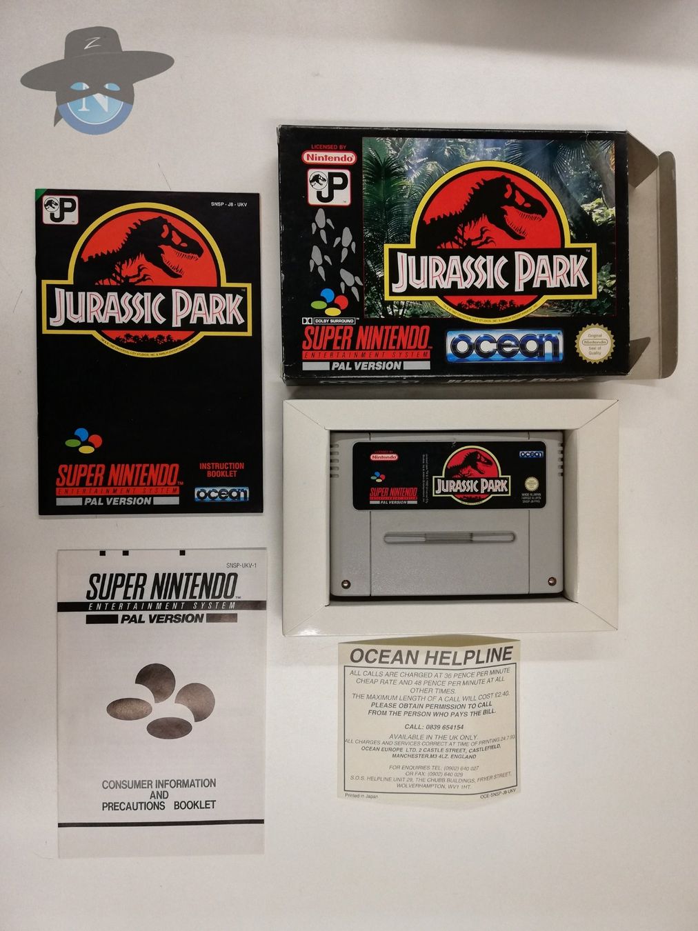 Nintendo Spiele: Jurassic Park / Super Nintendo SNES – Gebraucht aus St. Gallen von zorro_dc 6