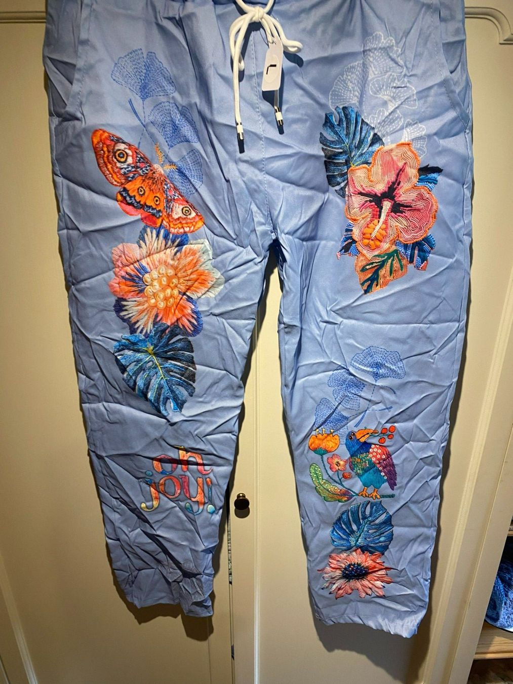 Pantaloni: % LEICHTE HOSE BLAU-BUNT % – Nuovo e nell'imballaggio originale da Meienried venduto da ManuelaBoutique 3
