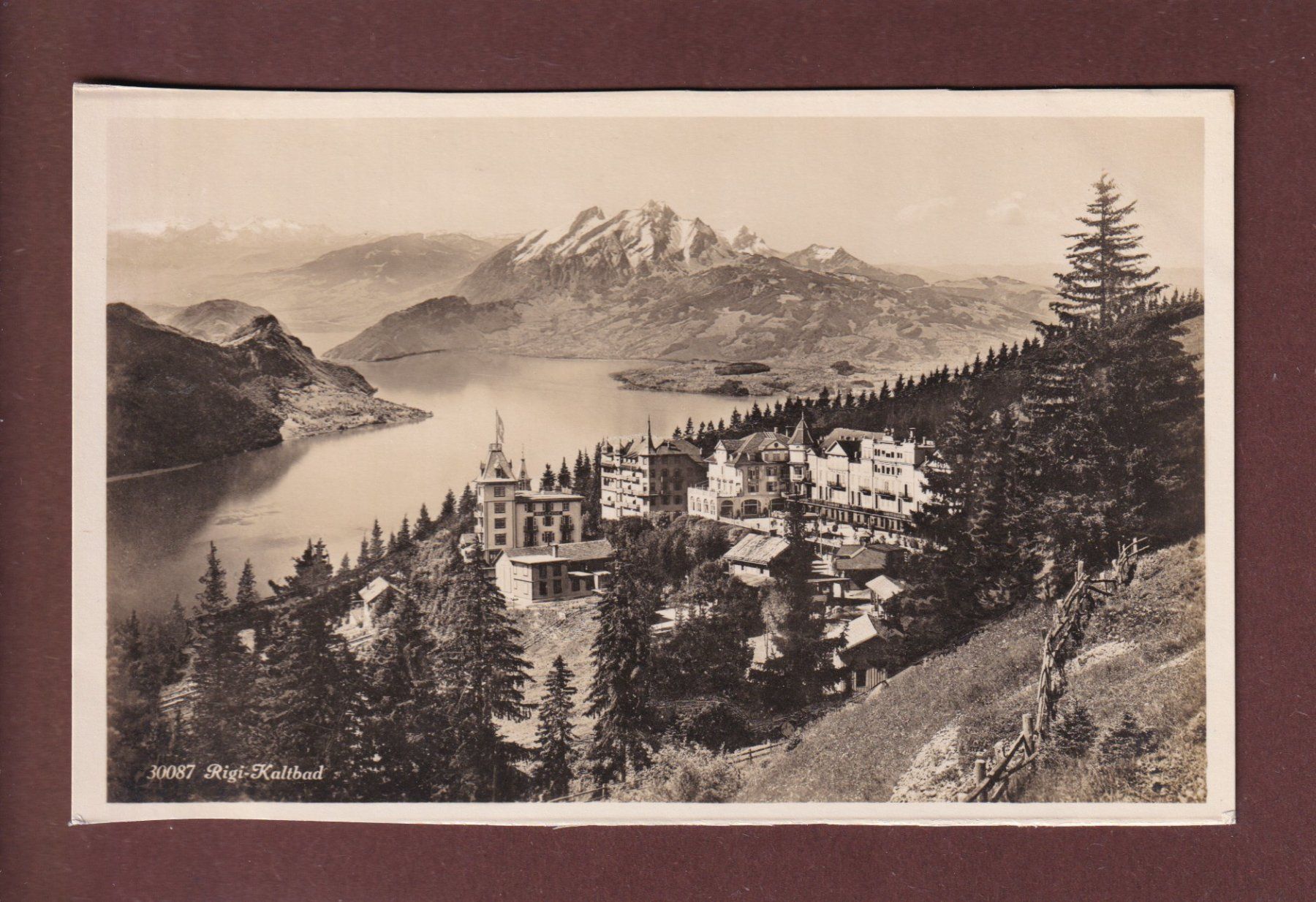 Cartoline postali: RIGI-KALTBAD – Usato da Pully venduto da nicecards
