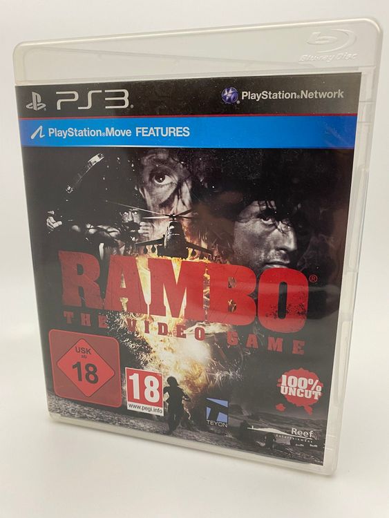 PS3 - RAMBO - PEGI 18 - neuwertig (Neu (gemäss Beschreibung)) in Gossau ...