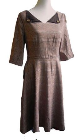 Gr. 36 BANNED RETRO Kleid kariert Vintage Look s. Masse