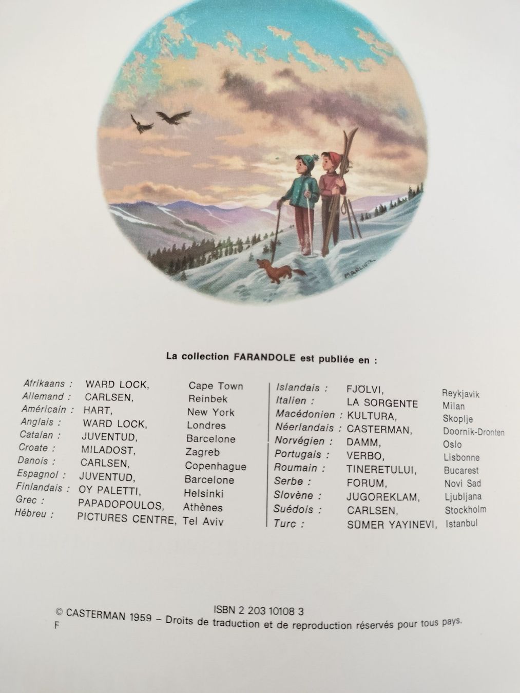 Libri: Martine à la montagne – Usato da Cortaillod venduto da rozinna 1