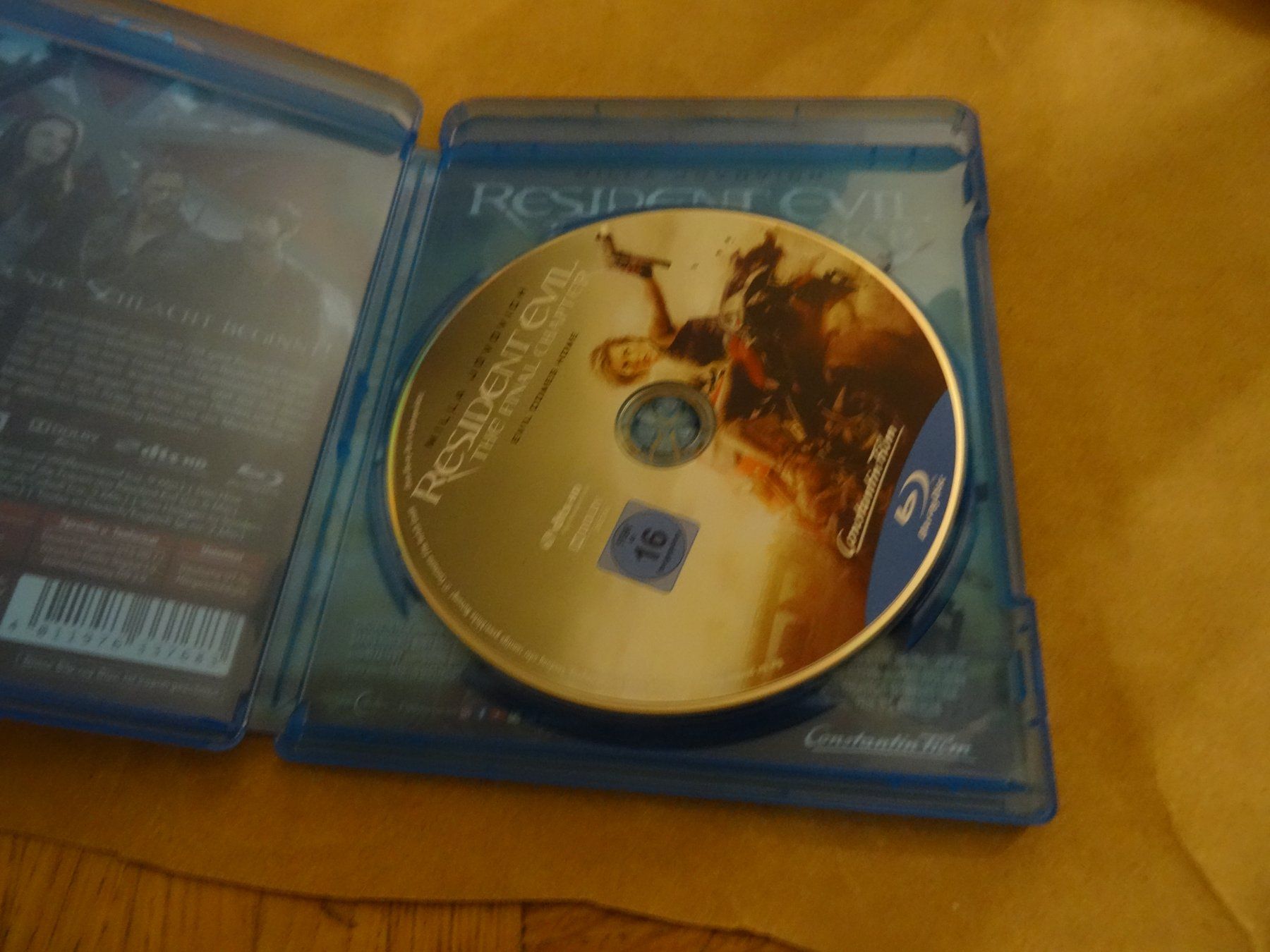 Alle DVDs: Resident Evil - The Final Chapter BLU-RAY – Gebraucht aus Olten von Disc-Verkauf 1