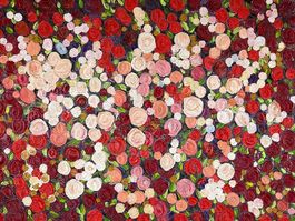 Tableau 80x60 Original Peinture Painting on Canvas