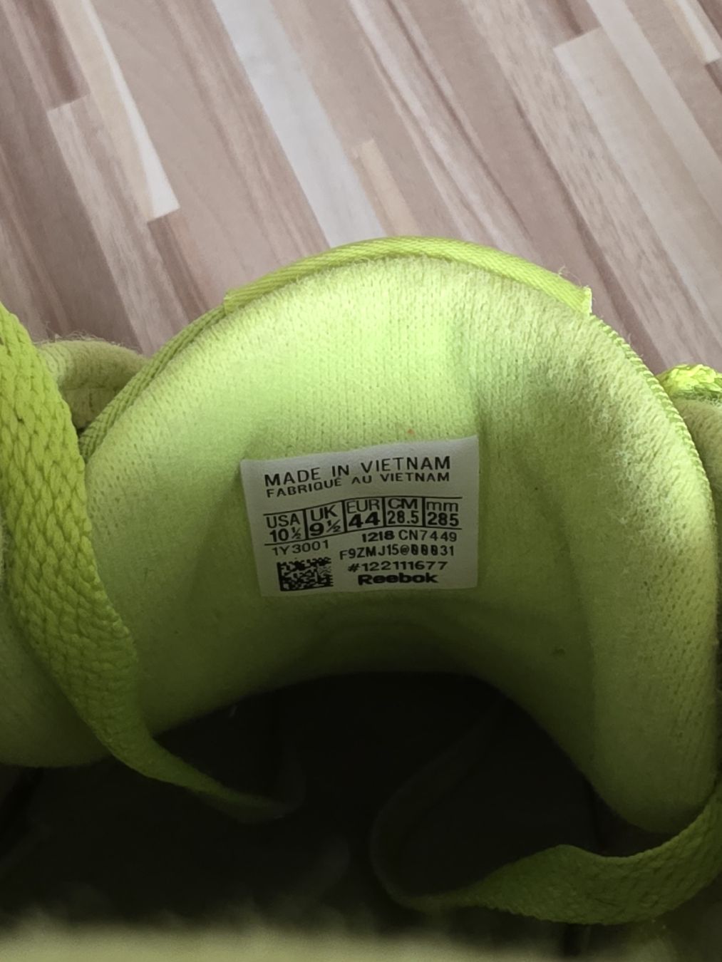 Reebok Scarpe da uomo: Reebok Classic CLASSIC NYLON COLOR - Vert – Usato da Villeret venduto da Boinay 8