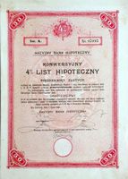 Akcyjny Bank Hipoteczny, Lwowie - 1926