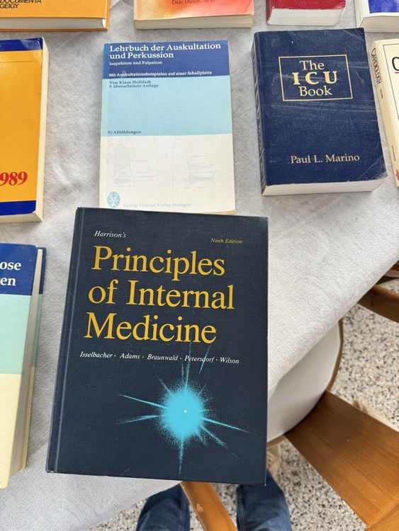 Medizinbücher Sammlung (Innere Medizin, Anästhesie etc.) 2