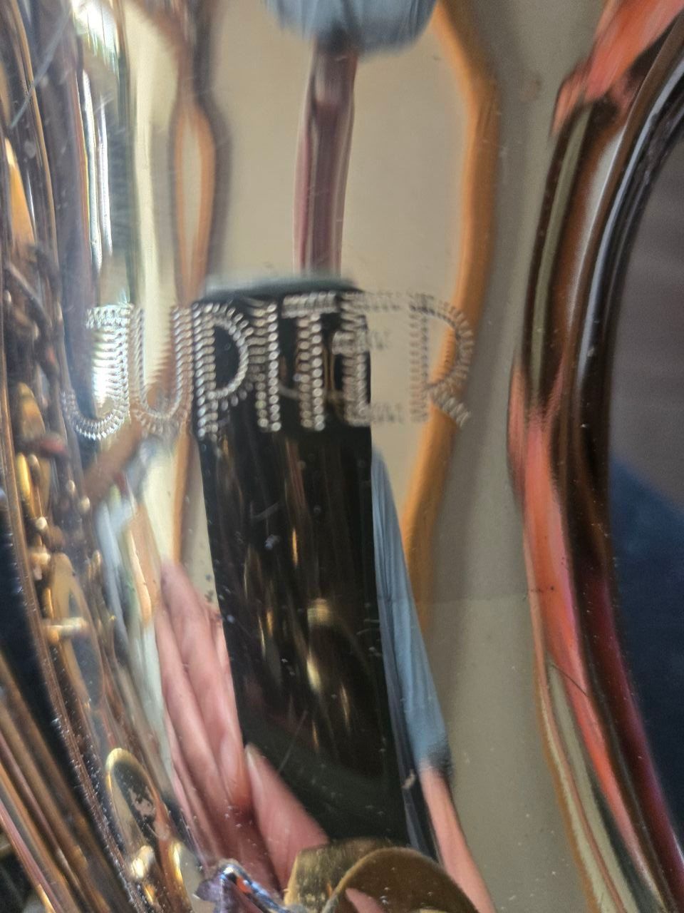 Jupiter Musikinstrumente: Altsaxophon Messing mit Koffer gebraucht, Kellerfund – Gebraucht aus Ottenbach von Derwisch1 3