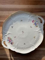 Tortenplatte Rosenthal Sanssouci Elfenbein Gold Kante